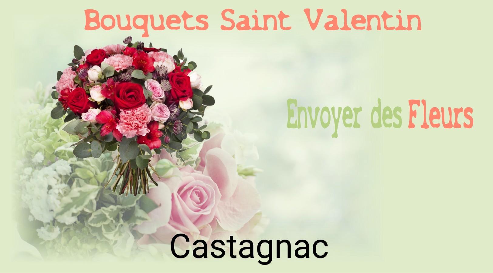 Roses de Saint-Valentin livrées à Castagnac